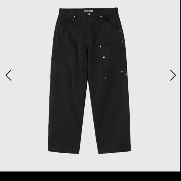 유프 유먼트 코튼 데님 팬츠