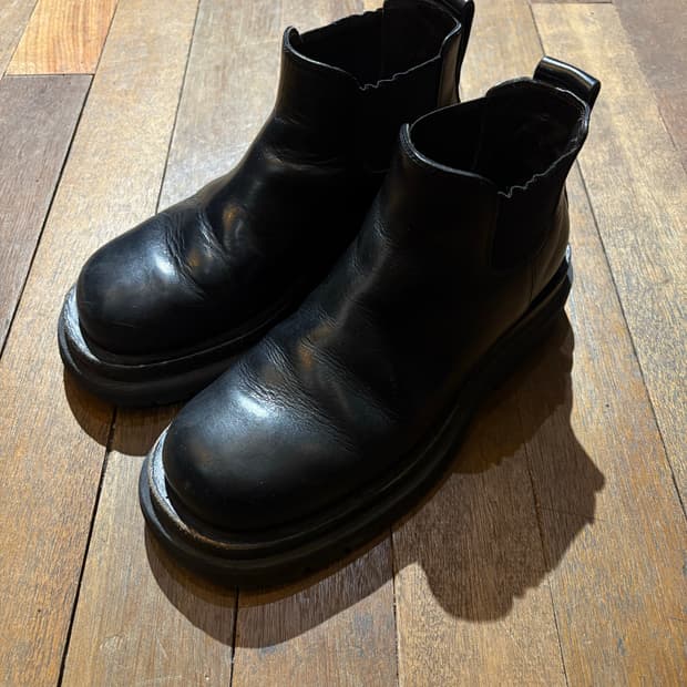 보테가베네타 타이어 앵클 부츠