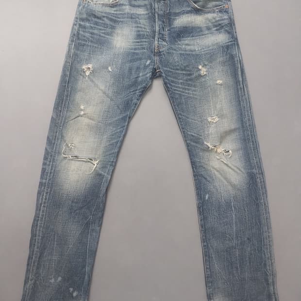 [36] 리바이스 501 00s 데미지 오리지널진 청바지