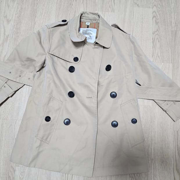 버버리 정품 키즈 트렌치 코트 110