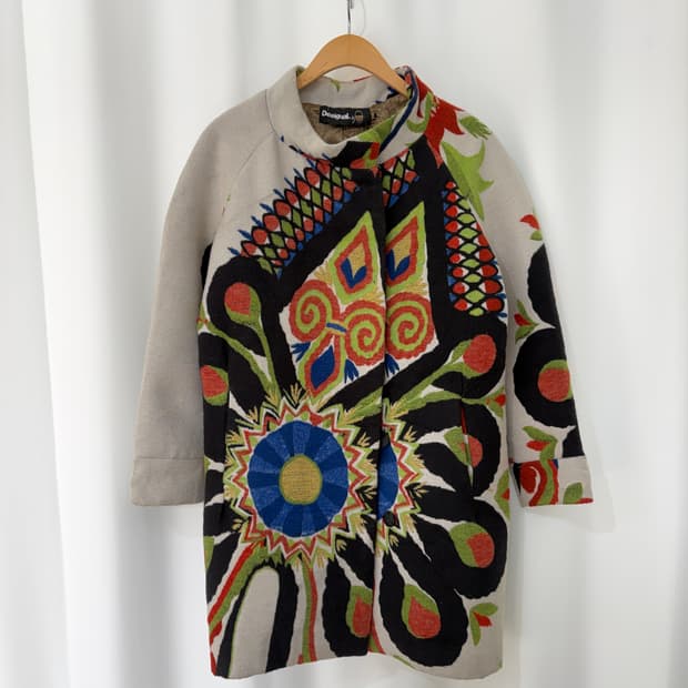 DESIGUAL Full Art coat