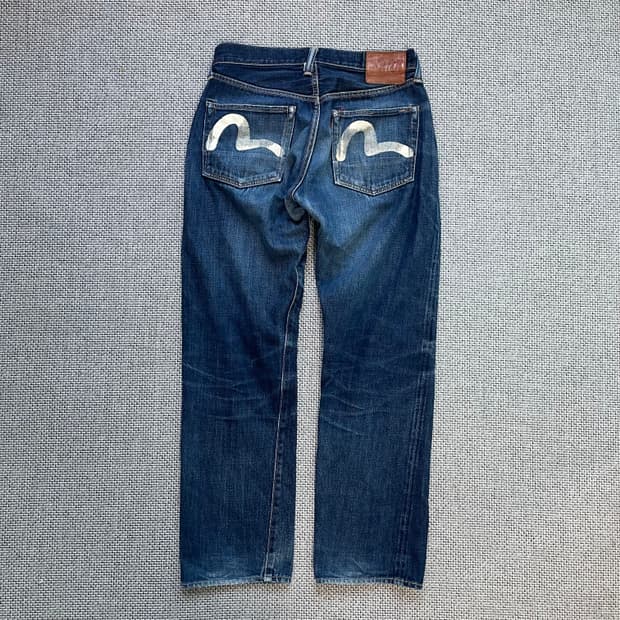 에비수 데님팬츠