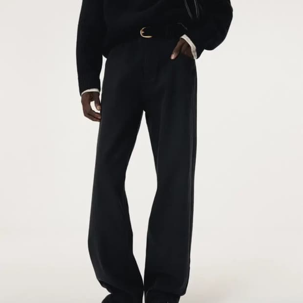 렉토 루즈핏 데님 팬츠