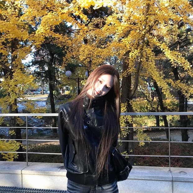 아캄 자켓 aakam High-Neck Leather Jacket