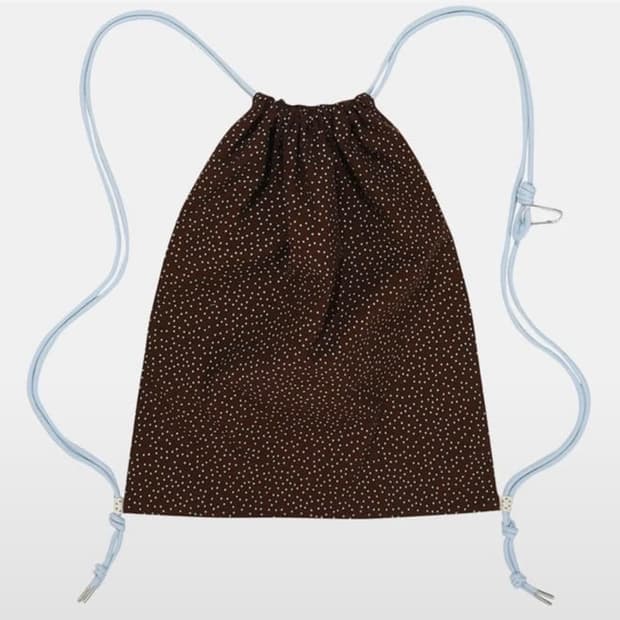 (새제품) 오헤시오 도트 스타 드로우 스트링백