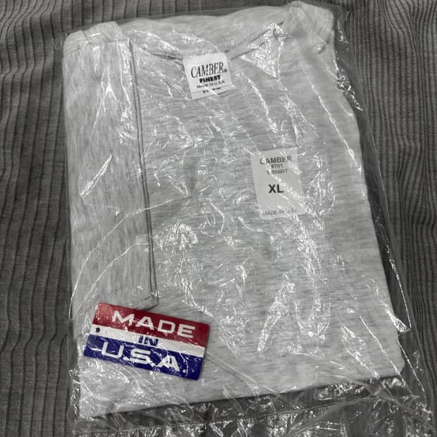 캠버 701 반팔 그레이 XL