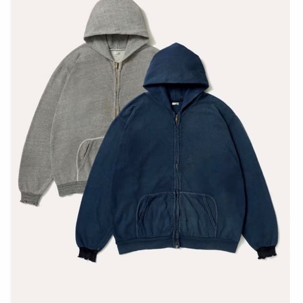 아프레쎄 26ss 라이트웨이트 후드 네이비 1사이즈입니다