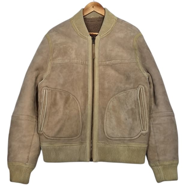 Vince 쉐어링 봄버 자켓