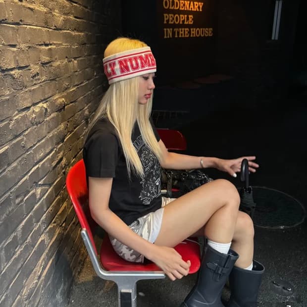 holy number seven 헤어밴드