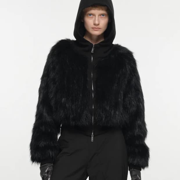 후디 퍼자켓 블랙 (1)