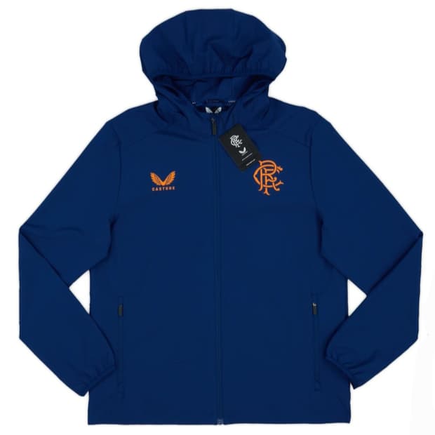 (새상품/L)레인저스 후드 집업 자켓 풀집 바람막이 축구 캐스토어