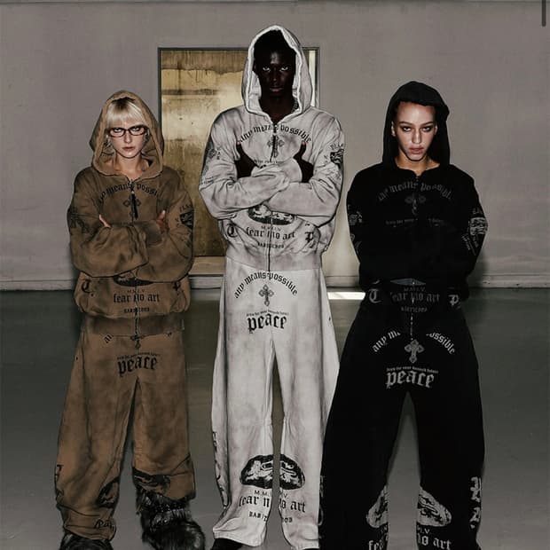 배드블러드 와이드 조거팬츠 M