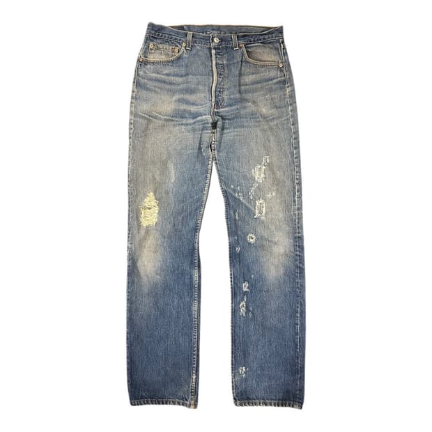L) 리바이스 USA 90s 501 디스트로이드 데님팬츠 BD-068