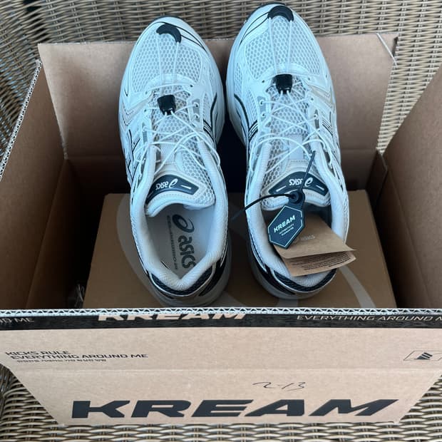 아식스 언리미티드 젤 카야노 14 스모크 그레이 260