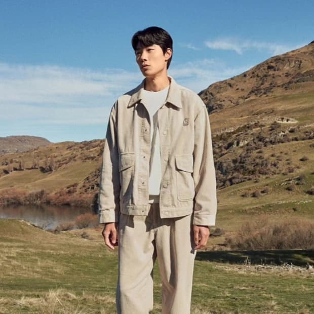 노르디스크  새상품 세미와이드 코듀로이 팬츠 34