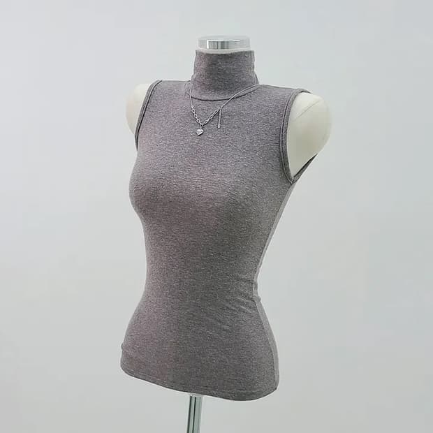 폴라 sleeveless 모카 (새상품)