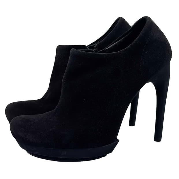 Balenciaga Suede Curved Heels/ 36.5