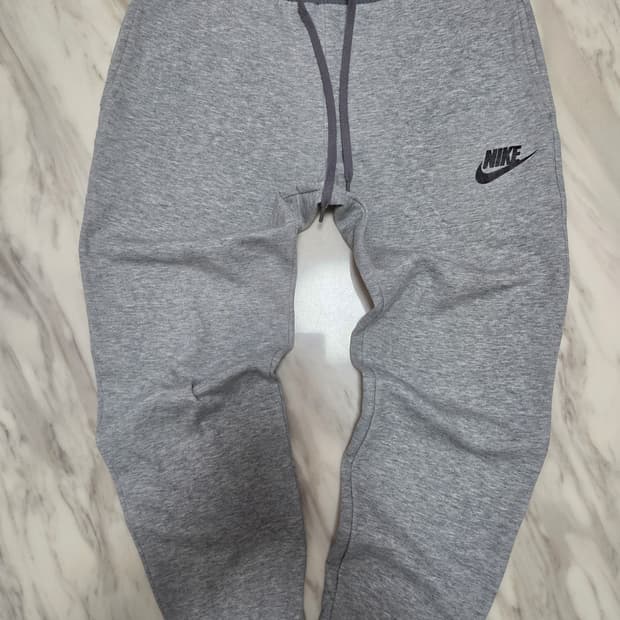 나이키 그레이 여성 조거팬츠
