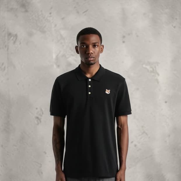 XL/ 메종키츠네 폭스 폴로 반팔