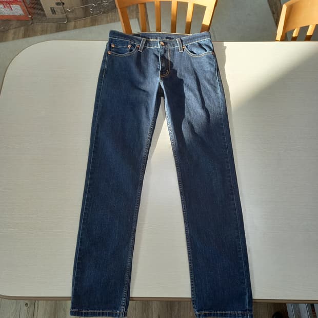 30 리바이스511 스판 슬림일자진 진청 30-176