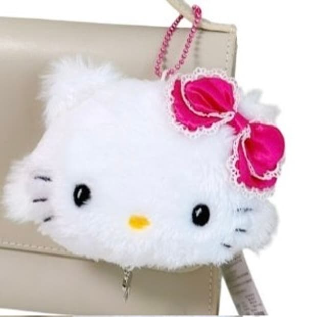 산리오 헤이세이 챠미키티 동전지갑 키링 헬로 키티 인형 키링릴패스 파우치