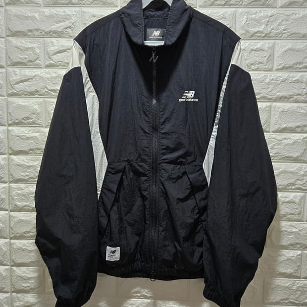 뉴발란스 컬러블록 웜업자켓 바람막이 자켓 95~100