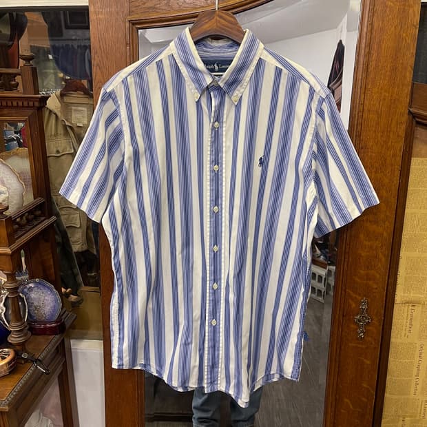 폴로 랄프로렌 커스텀핏 하프셔츠