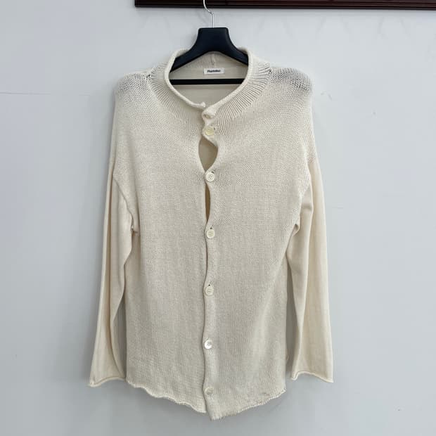 이세이미야케 플랜테이션 여성55-66 아이보리 가디건