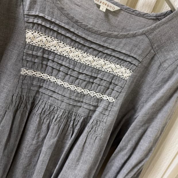 빈티지 모리걸 레이스 원피스 