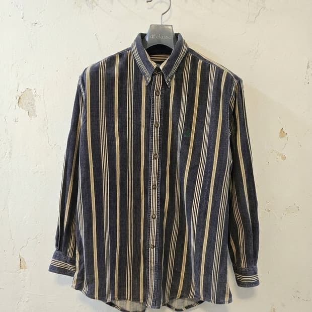 빈폴진스 스트라이프 코듀로이 남방 95