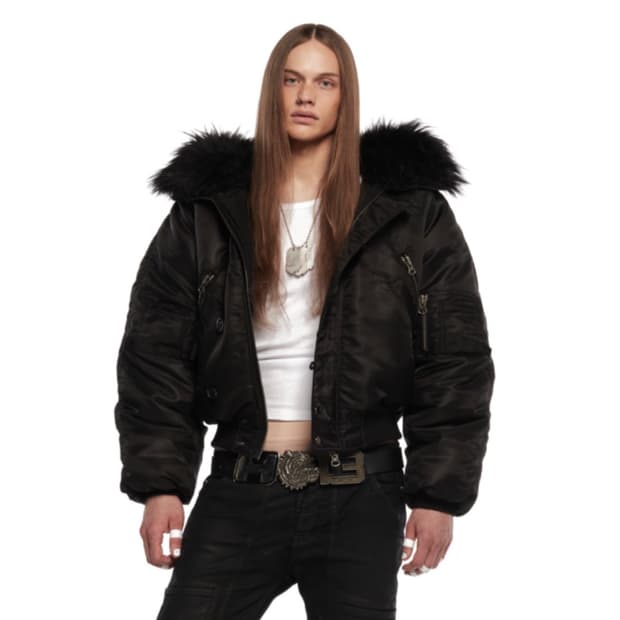 604service N2B FLIGHT JACKET LOOSE FIT