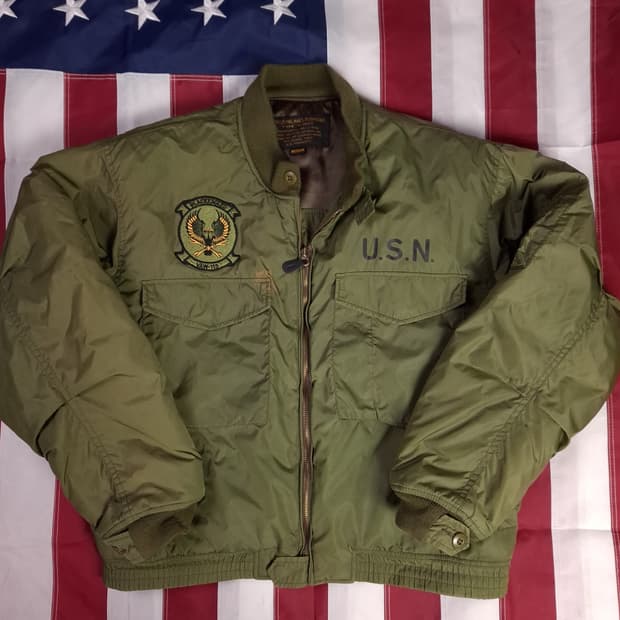 미해군 TYPE 밀리터리 항공자켓
