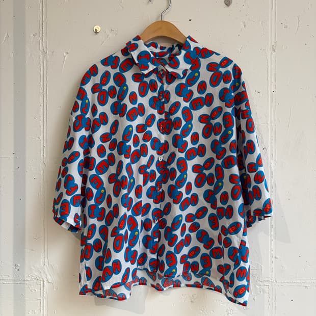 vintage graphic printed shirt   