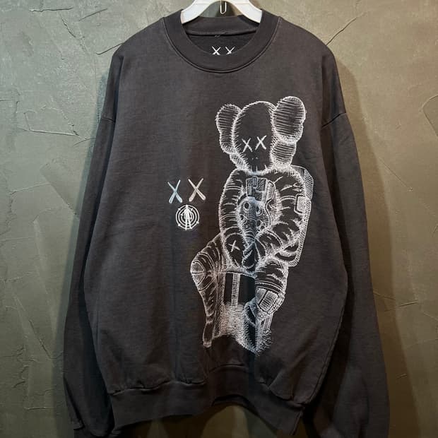 [L] KID CUDI X KAWS 키드커디 카우스 스웻 셔츠