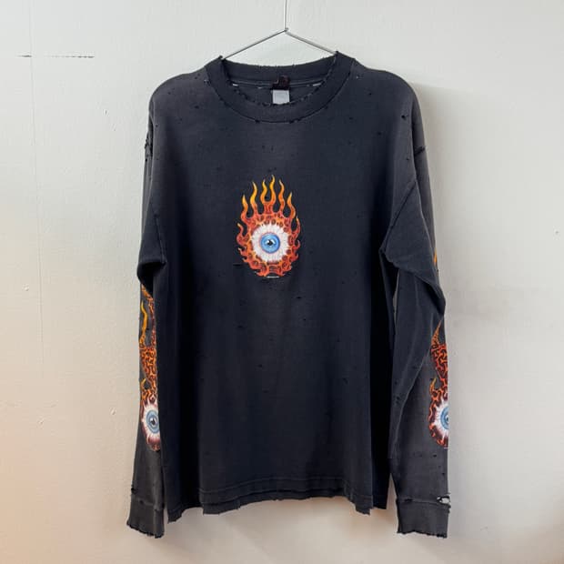2005 bikeweek flame eyes long sleeve
