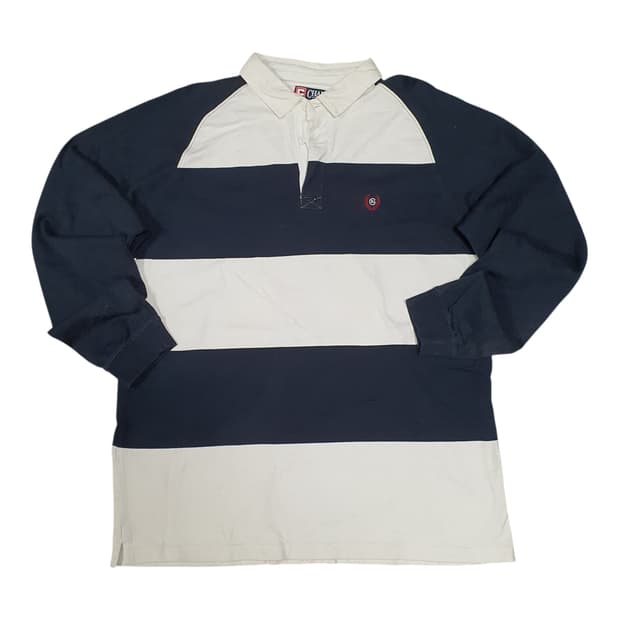 ✨ (바배) 챕스 올드스쿨 스트라이프 럭비 카라 롱슬리브