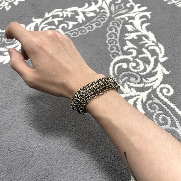 None Chainmail Bracelet