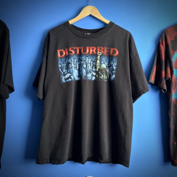 (2XL) 00s Disturbed The Guy 빈티지 밴드티
