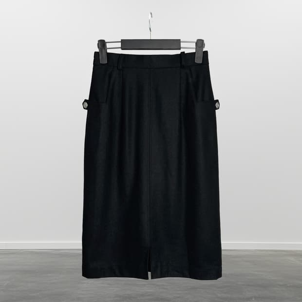 빈티지 울 스커트 