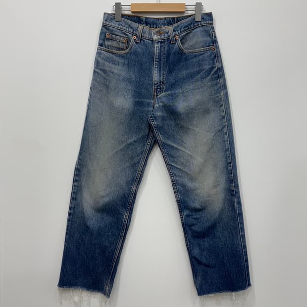 미국산 90s Levi's 510-0217 블랭크탭 컷오프 데님팬츠