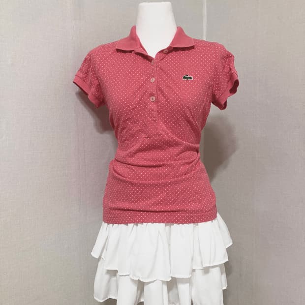 라코스테 도트 카라티 38