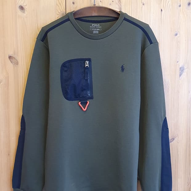 100.폴로 드로우스트링 맨투맨