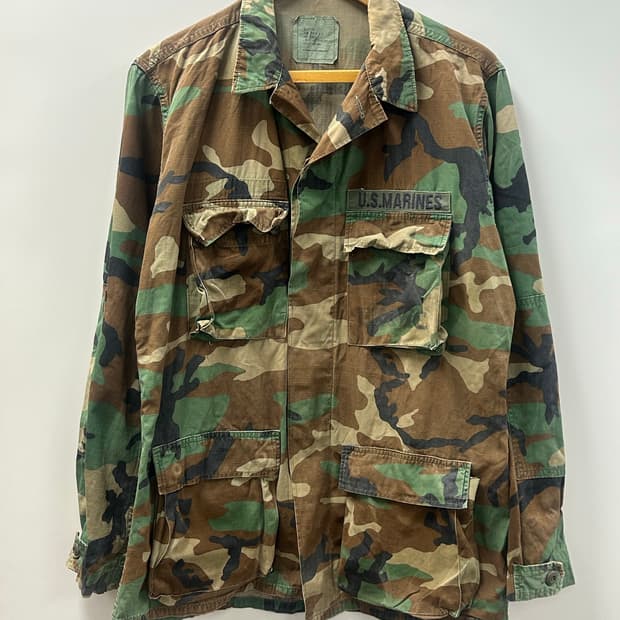 미군 BDU 우드랜드 카모셔츠(M-L)