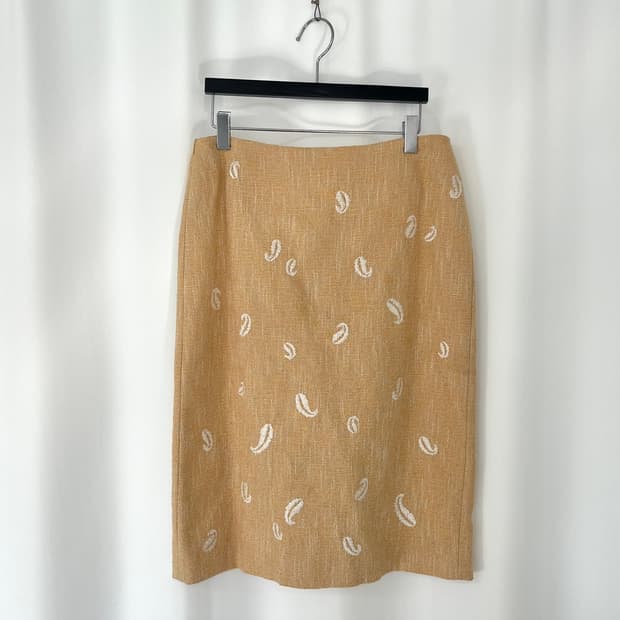 49AV by JUNKO SHIMADA embroidery skirt
