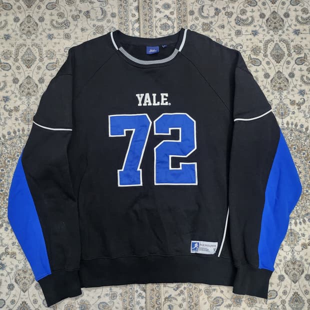 YALE 72 컬러블록 맨투맨 3사이즈 (105-108)