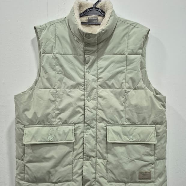 에디바우어(Eddie Bauer)패딩 조끼 톤다운민트색 남성 100사이즈