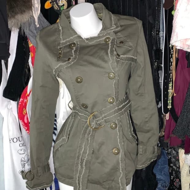 D.I.A 카키 자켓 갸루