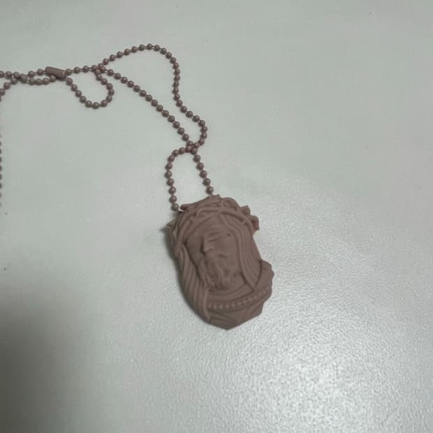 마지막 재고💙 J+NNECKLACEJ+N 목걸이 pink brown