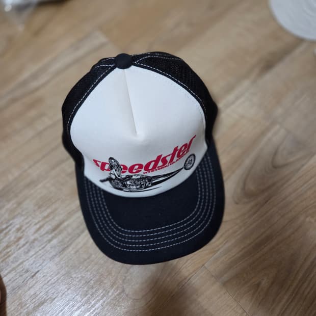 히스태릭 글래머 스피드스터 메쉬캡 블랙