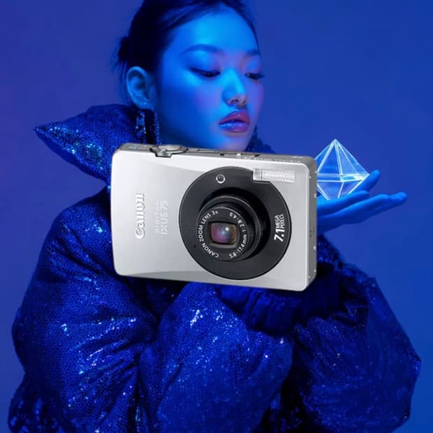 A급)캐논 익서스 75 CANON IXUS 75 빈티지 디지털카메라 디카